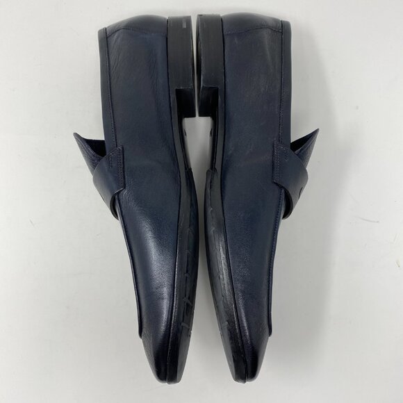 berluti leather slip on loafers main image 8